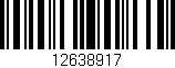 Código de barras (EAN, GTIN, SKU, ISBN): '12638917'
