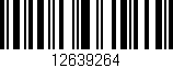 Código de barras (EAN, GTIN, SKU, ISBN): '12639264'