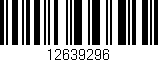 Código de barras (EAN, GTIN, SKU, ISBN): '12639296'