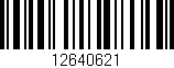 Código de barras (EAN, GTIN, SKU, ISBN): '12640621'