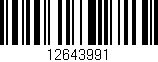 Código de barras (EAN, GTIN, SKU, ISBN): '12643991'