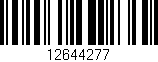Código de barras (EAN, GTIN, SKU, ISBN): '12644277'
