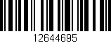 Código de barras (EAN, GTIN, SKU, ISBN): '12644695'