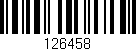 Código de barras (EAN, GTIN, SKU, ISBN): '126458'
