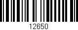 Código de barras (EAN, GTIN, SKU, ISBN): '12650'
