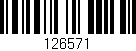 Código de barras (EAN, GTIN, SKU, ISBN): '126571'