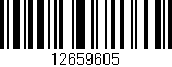 Código de barras (EAN, GTIN, SKU, ISBN): '12659605'