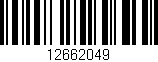 Código de barras (EAN, GTIN, SKU, ISBN): '12662049'