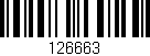 Código de barras (EAN, GTIN, SKU, ISBN): '126663'