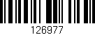 Código de barras (EAN, GTIN, SKU, ISBN): '126977'