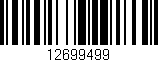 Código de barras (EAN, GTIN, SKU, ISBN): '12699499'