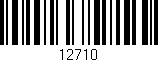 Código de barras (EAN, GTIN, SKU, ISBN): '12710'