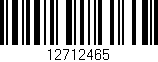 Código de barras (EAN, GTIN, SKU, ISBN): '12712465'