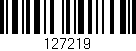 Código de barras (EAN, GTIN, SKU, ISBN): '127219'
