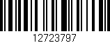 Código de barras (EAN, GTIN, SKU, ISBN): '12723797'