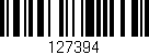 Código de barras (EAN, GTIN, SKU, ISBN): '127394'