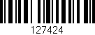Código de barras (EAN, GTIN, SKU, ISBN): '127424'