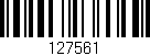 Código de barras (EAN, GTIN, SKU, ISBN): '127561'
