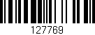 Código de barras (EAN, GTIN, SKU, ISBN): '127769'