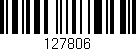 Código de barras (EAN, GTIN, SKU, ISBN): '127806'
