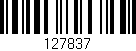 Código de barras (EAN, GTIN, SKU, ISBN): '127837'