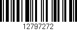Código de barras (EAN, GTIN, SKU, ISBN): '12797272'