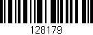 Código de barras (EAN, GTIN, SKU, ISBN): '128179'