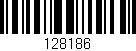 Código de barras (EAN, GTIN, SKU, ISBN): '128186'