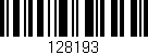 Código de barras (EAN, GTIN, SKU, ISBN): '128193'