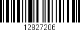 Código de barras (EAN, GTIN, SKU, ISBN): '12827206'