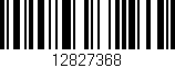 Código de barras (EAN, GTIN, SKU, ISBN): '12827368'
