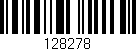 Código de barras (EAN, GTIN, SKU, ISBN): '128278'