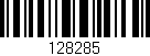 Código de barras (EAN, GTIN, SKU, ISBN): '128285'