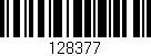Código de barras (EAN, GTIN, SKU, ISBN): '128377'
