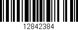 Código de barras (EAN, GTIN, SKU, ISBN): '12842384'