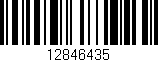 Código de barras (EAN, GTIN, SKU, ISBN): '12846435'