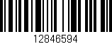 Código de barras (EAN, GTIN, SKU, ISBN): '12846594'