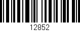 Código de barras (EAN, GTIN, SKU, ISBN): '12852'
