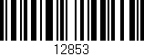 Código de barras (EAN, GTIN, SKU, ISBN): '12853'