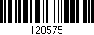 Código de barras (EAN, GTIN, SKU, ISBN): '128575'