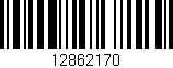 Código de barras (EAN, GTIN, SKU, ISBN): '12862170'