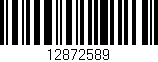 Código de barras (EAN, GTIN, SKU, ISBN): '12872589'