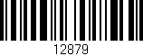 Código de barras (EAN, GTIN, SKU, ISBN): '12879'