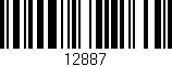 Código de barras (EAN, GTIN, SKU, ISBN): '12887'