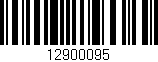Código de barras (EAN, GTIN, SKU, ISBN): '12900095'