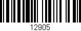 Código de barras (EAN, GTIN, SKU, ISBN): '12905'