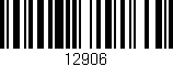 Código de barras (EAN, GTIN, SKU, ISBN): '12906'