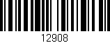 Código de barras (EAN, GTIN, SKU, ISBN): '12908'