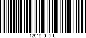 Código de barras (EAN, GTIN, SKU, ISBN): '12919_0_0_U'