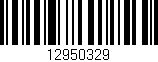 Código de barras (EAN, GTIN, SKU, ISBN): '12950329'